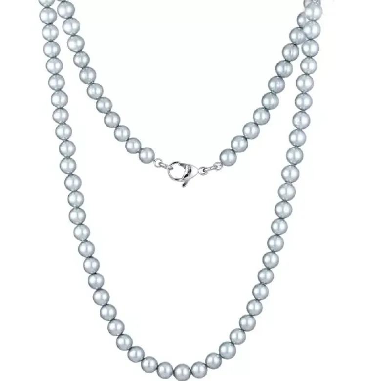 Steel Plus Pearl teräskaulakoru NSS861 SS+GREY